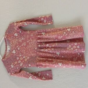 Love Glam Girl Dusty Rose Long Sleeve Dress